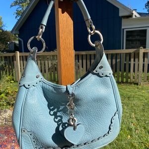 Luella high end designer pebbled leather bag. Perfect condition.